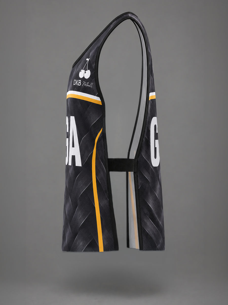 Netball Bibs side view
